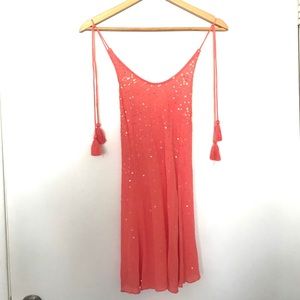 🍁Free People Intimates Sequin Tassle Top